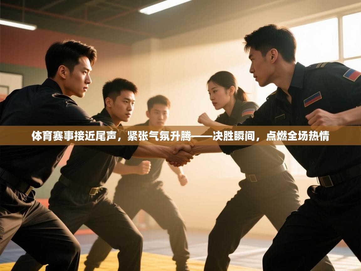 体育赛事接近尾声，紧张气氛升腾——决胜瞬间，点燃全场热情  第1张